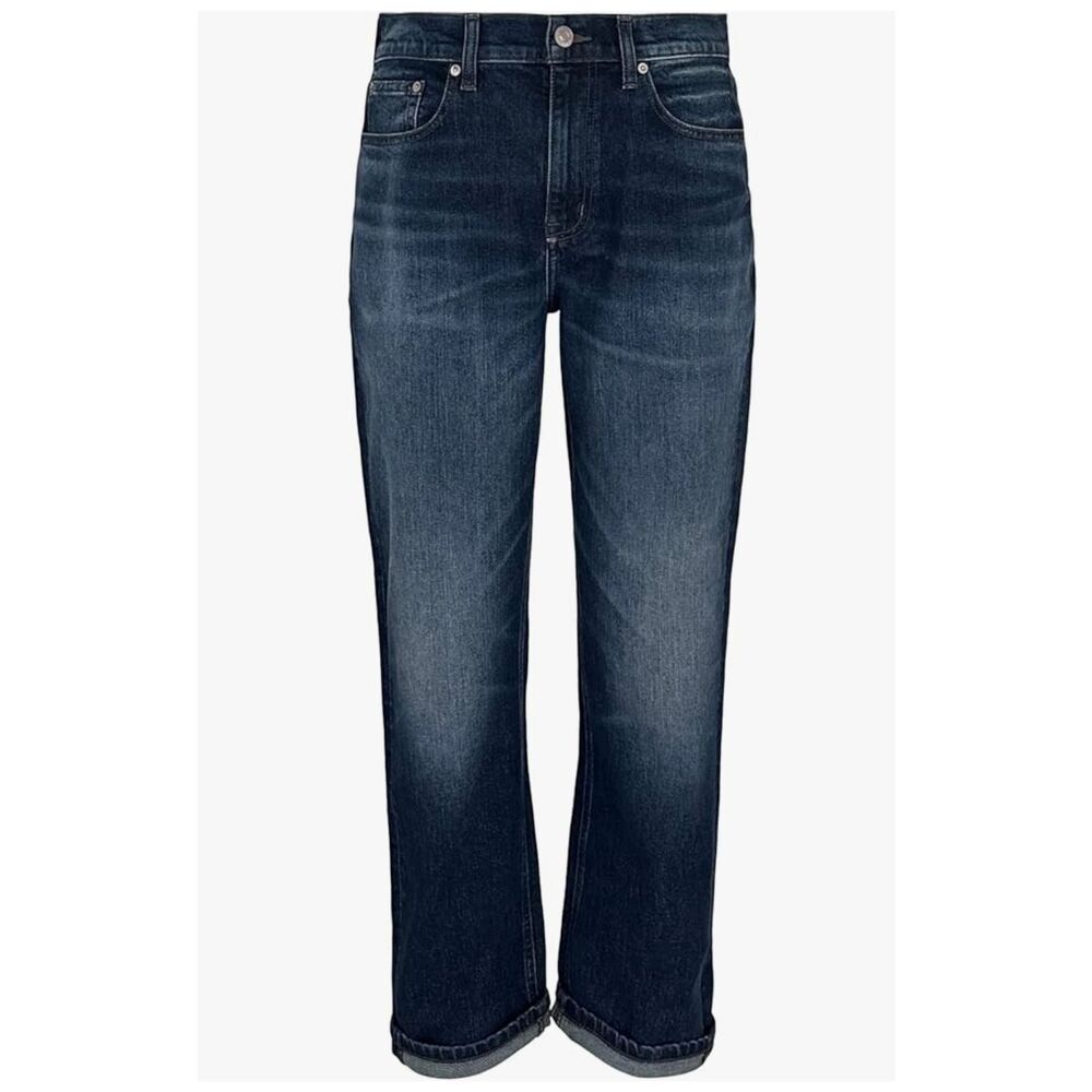 Current/Elliott Dark Blue Boyfriend Jeans